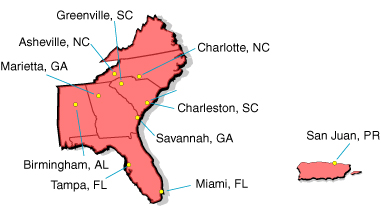 South Atlantic Pollen and Mold Counts