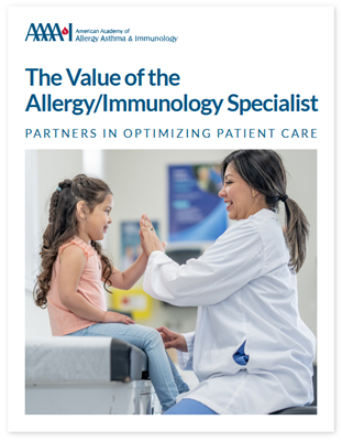 The Value of the Allergy/Immunology Specialist