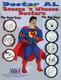 Doctor Al and the Sneeze 'n Wheeze Busters Coloring Book