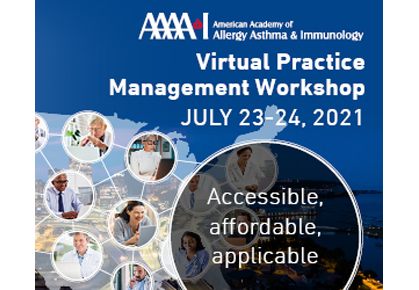 AAAAI Virtual Practice Management Workshop